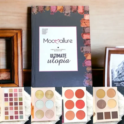 Mocallure Black Ultimate Utopia 4 Fold Makeup Book Palette