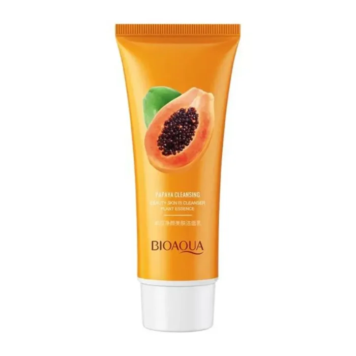 bioaqua-papaya-moisturizing-gentle-deep-cleansing-facial-cleanser-100g