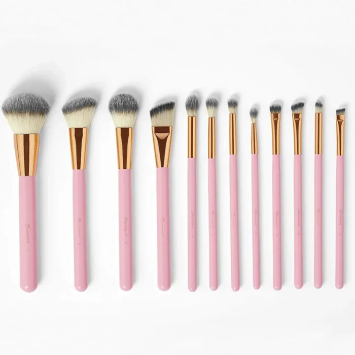 bh-12-piece-makeup-brush-set-pink