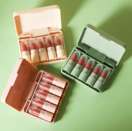 hengfang-5pcs-matte-mini-lipstick-set