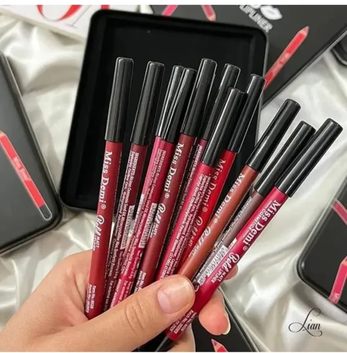 demi-kiss-12-color-lipliner-set