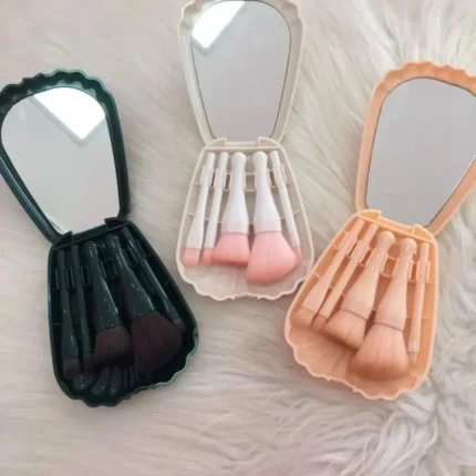 shell-shape-makeup-brush-set